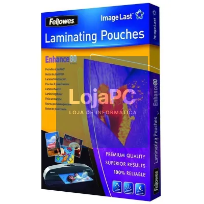 Capas para Plastificar Fellowes 5306114/ A4/ 80 Micras/ 100 unidades