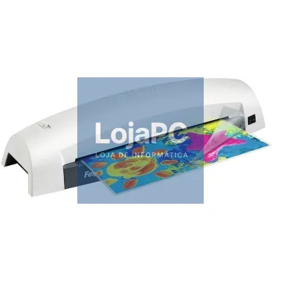 Plastificadora Fellowes Lunar A3 5716701/ até A3 y 80-125 Micras/ Branca y Preta