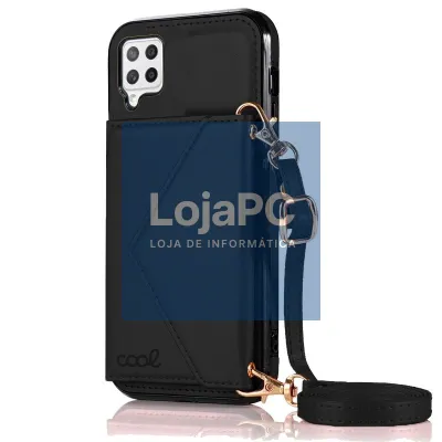 COOL Case for Samsung A426 Galaxy A42 5G Pendant Wallet Black