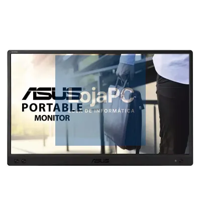 Monitor Portátil Asus ZenScreen MB166C 15.6'/ Full HD/ Preto