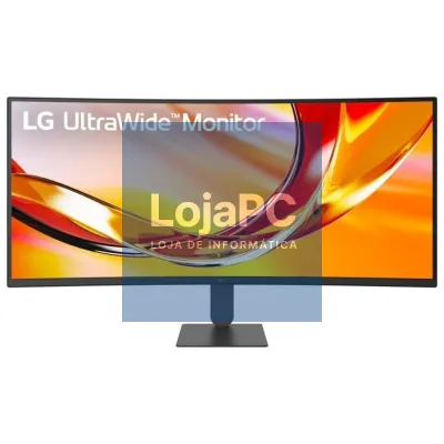 Monitor Profissional Ultrapanorámico Curvo LG UltraWide 34U640B-B 34'/ WQHD/ Regulável en altura/ Preto