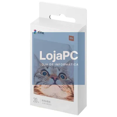 Papel fotográfico Xiaomi Mi Portable Photo Printer Paper/ 5 x 7.6cm/ 20 Hojas