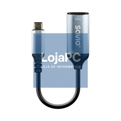 SAVIO AK-78 USB-C HDMI (H) 60 HZ SILVER ADAPTOR