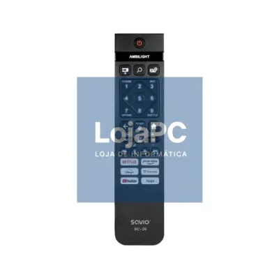 SAVIO RC-26 TV REMOTE CONTROL COMPATIBLE WITH PHILIPS
