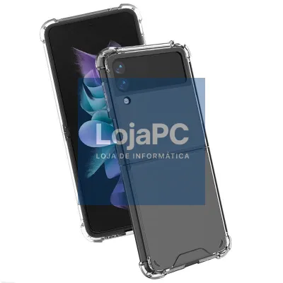 COOL Case for Samsung F711 Galaxy Z Flip 3 AntiShock Transparent