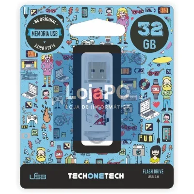 Pendrive 32GB Tech One Tech Camper VAN-VAN USB 2.0