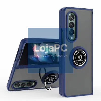 COOL Case for Samsung F926 Galaxy Z Fold 3 Hard Ring Blue