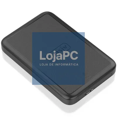 Caixa externa para Disco rígido de 2.5' Aisens ASE-2519B/ USB 3.1/ sem Parafusos