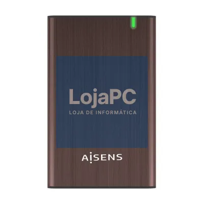 Caixa externa para Disco rígido de 2.5' Aisens ASE-2525BWN/ USB 3.0/ sem parafusos