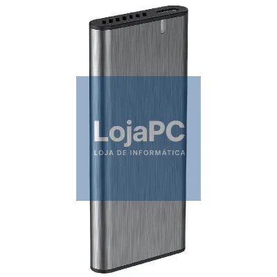 Caixa externa para Disco SSD M.2 SATA Aisens ASM2-007GRY/ USB 3.1 Gen1/ sem Parafusos