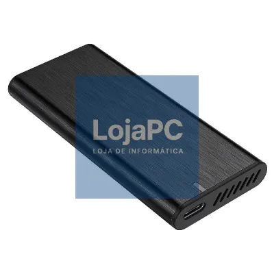 Caixa externa para Disco SSD M.2 NVMe Aisens ASM2-008B/ USB 3.2 Gen2/ sem Parafusos