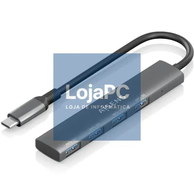 Hub USB Tipo-C 3.0 Aisens A109-0943/ 4xUSB