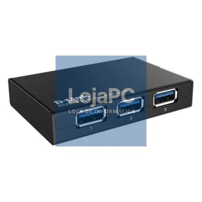 Hub USB 3.0 com Alimentação Externa D-Link DUB-1340/ 4xUSB