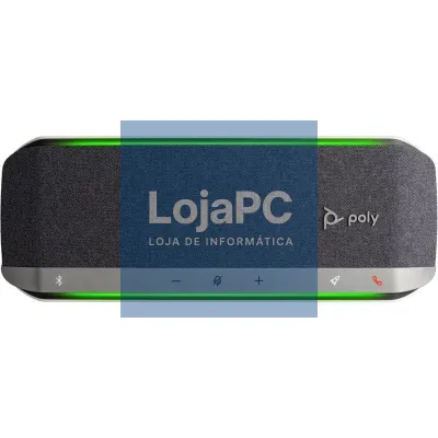 Coluna Portátil para Conferencias Poly Sync 40+ para Microsoft Teams/ USB-Bluetooth/ Preto