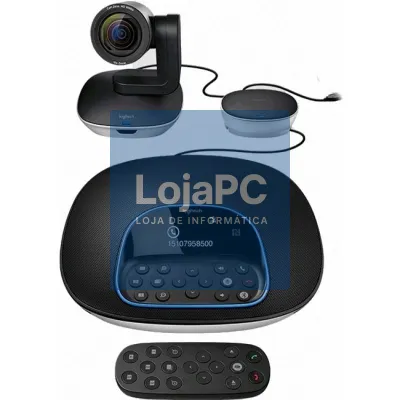 Sistema de Videoconferencia Logitech Group/ Enfoque Automático/ Full HD