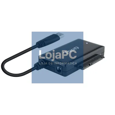 Adaptador para Discos rígidos 2.5'/3.5' Tooq TQHDA-01A/ USB 3.0 Macho - SATA