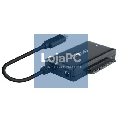 Adaptador para Discos rígidos 2.5'/3.5' TooQ TQHDA-02C/ USB Tipo-C Macho - SATA