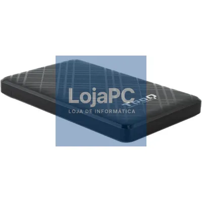 Caixa externa para Disco rígido de 2.5' TooQ TQE-2500B/ USB 3.1/ sem Parafusos