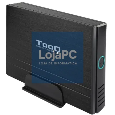 Caixa externa para Disco rígido de 3.5' TooQ TQE-3520B/ USB 2.0
