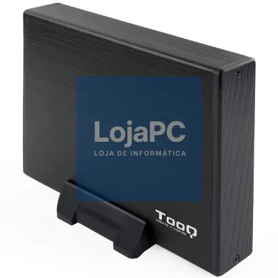 Caixa externa para Disco rígido de 3.5' TooQ TQE-3527B/ USB 3.1
