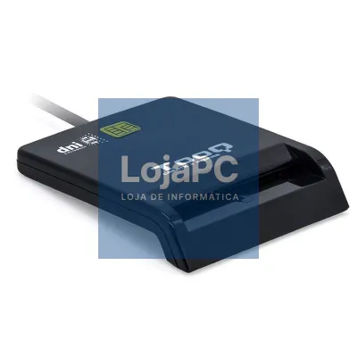 Leitor de DNI TooQ TQR-210B/ USB 2.0/ Preto
