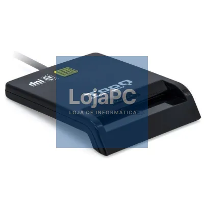 Leitor de DNI TooQ TQR-211B/ USB Tipo-C/ Preto