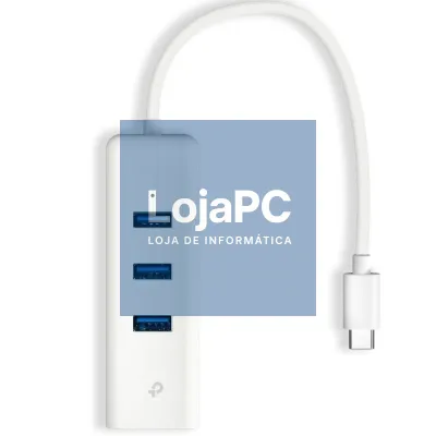 Hub USB Tipo-C 3.0 TP-Link UE330C/ 3xUSB/ 1xRJ45/ Branco