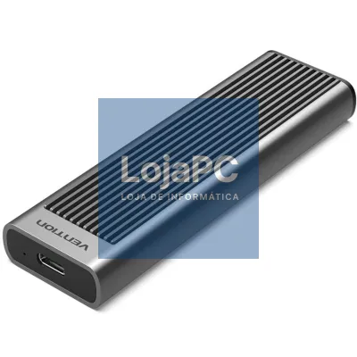 Caixa externa para Disco SSD M.2 NVMe Vention KPKH0/ USB Tipo-C 3.1/ sem parafusos