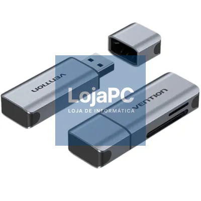 Leitor de cartões Externo Vention CLIH0/ USB 3.0