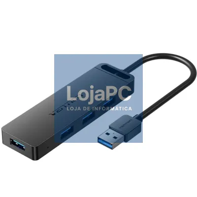 Hub USB 3.0 Vention CHLBF-SCB2/ 4xUSB/ 1xUSB Tipo-C PD