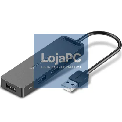 Hub USB 2.0 Vention CHMHB/ 4xUSB/ 1xMicroUSB PD