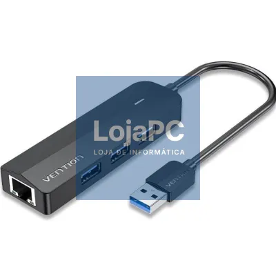 Hub USB 3.0 Vention CHNBB/ RJ45/ 3xUSB/ 1xMicroUSB PD