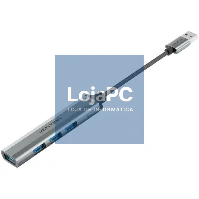 Hub USB 3.0 Vention CKPHB/ 4xUSB 3.0/ 15cm
