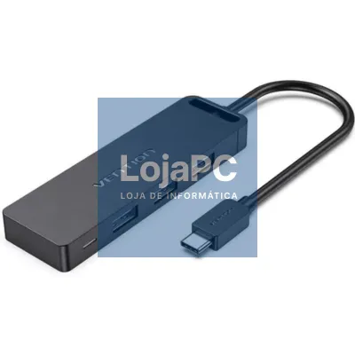 Hub USB Tipo-C Vention TGTBB/ 3xUSB/ 1xUSB Tipo-C/ 1x MicroUSB PD