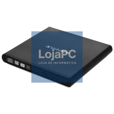 Grabadora Externa CD/DVD Verbatim Slimline 98938
