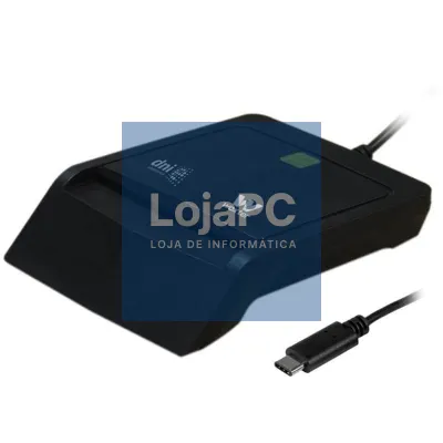 Leitor de DNI y Cartões Woxter PE26-200/ USB Tipo-C/ Preto