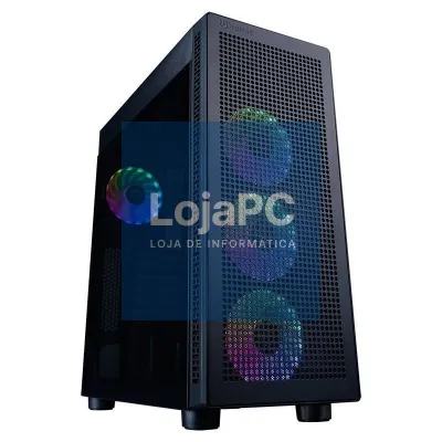 Caixa Gaming Semi-torre Hiditec H1 Air ARGB