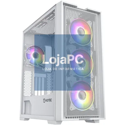 Caixa Gaming Torre Hiditec H2 Air ARGB/ Branca