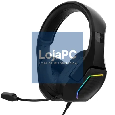 Auscultadores Gaming com Microfone Krom Kopa 7.1/ USB 2.0/ Pretos