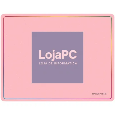 Tapete de rato Mars Gaming MMP124/ 360 x 260 x 3mm/ Rosa