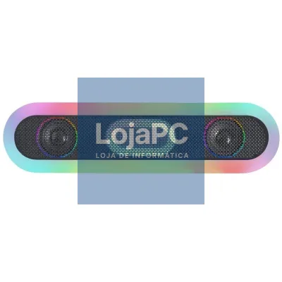 Barra de Som com Bluetooth Mars Gaming MSB-ORB/ 20W/ 2.0/ Preta