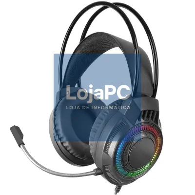 Auscultadores Gaming com Microfone Mars Gaming MH124/ Jack 3.5/ Pretos