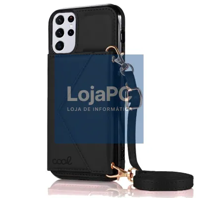 COOL Case for Samsung G998 Galaxy S21 Ultra Pendant Wallet Black