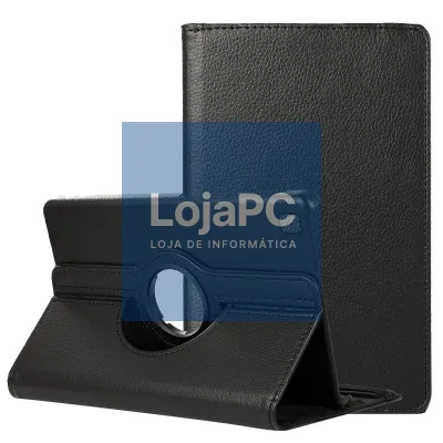 COOL Case for Samsung Galaxy Tab A7 Lite T220 / T225 Smooth Leatherette Black 8.7 inch
