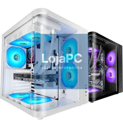 Caixa Gaming Semi-torre Mars Gaming MC-CURV/ Branca
