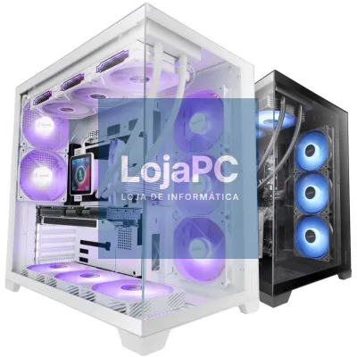 Caixa Gaming Semi-torre Mars Gaming MCVPRO/ Branca