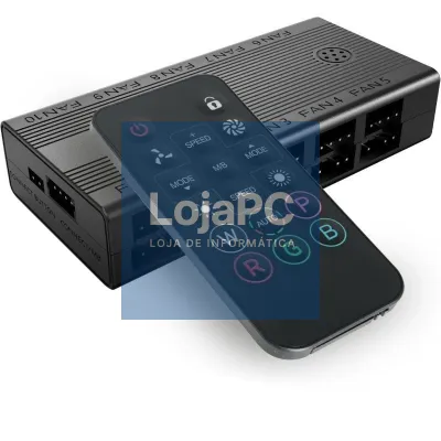 Controlador Hub Remoto Mars Gaming MF-HUB para Ventoinhas ARGB