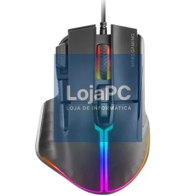 Rato Gaming Mars Gaming MM-XT/ até 12800 DPI