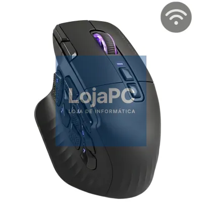 Rato Gaming Mars Gaming MMW-HEX16/ Bateria Recarregável/ até 24000 DPI