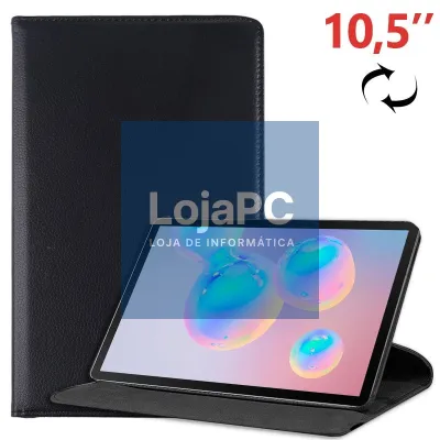 COOL Case for Samsung Galaxy Tab S6 T860 / T865 Black Leatherette 10.5 inch